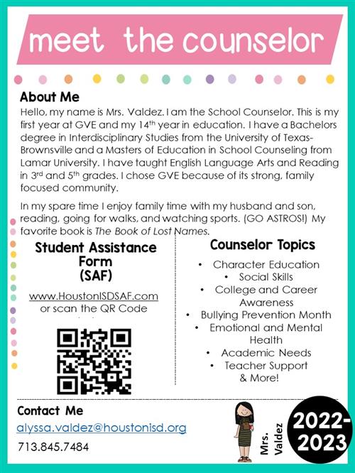 meet the counselor
